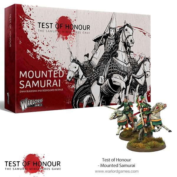 Warlord Games Test of Honour Miniatures Game - Mounted Samurai WLG 762610001
