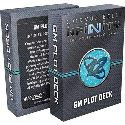 Modiphius Infinity Role Playing Game GM Plot Deck MUH050276