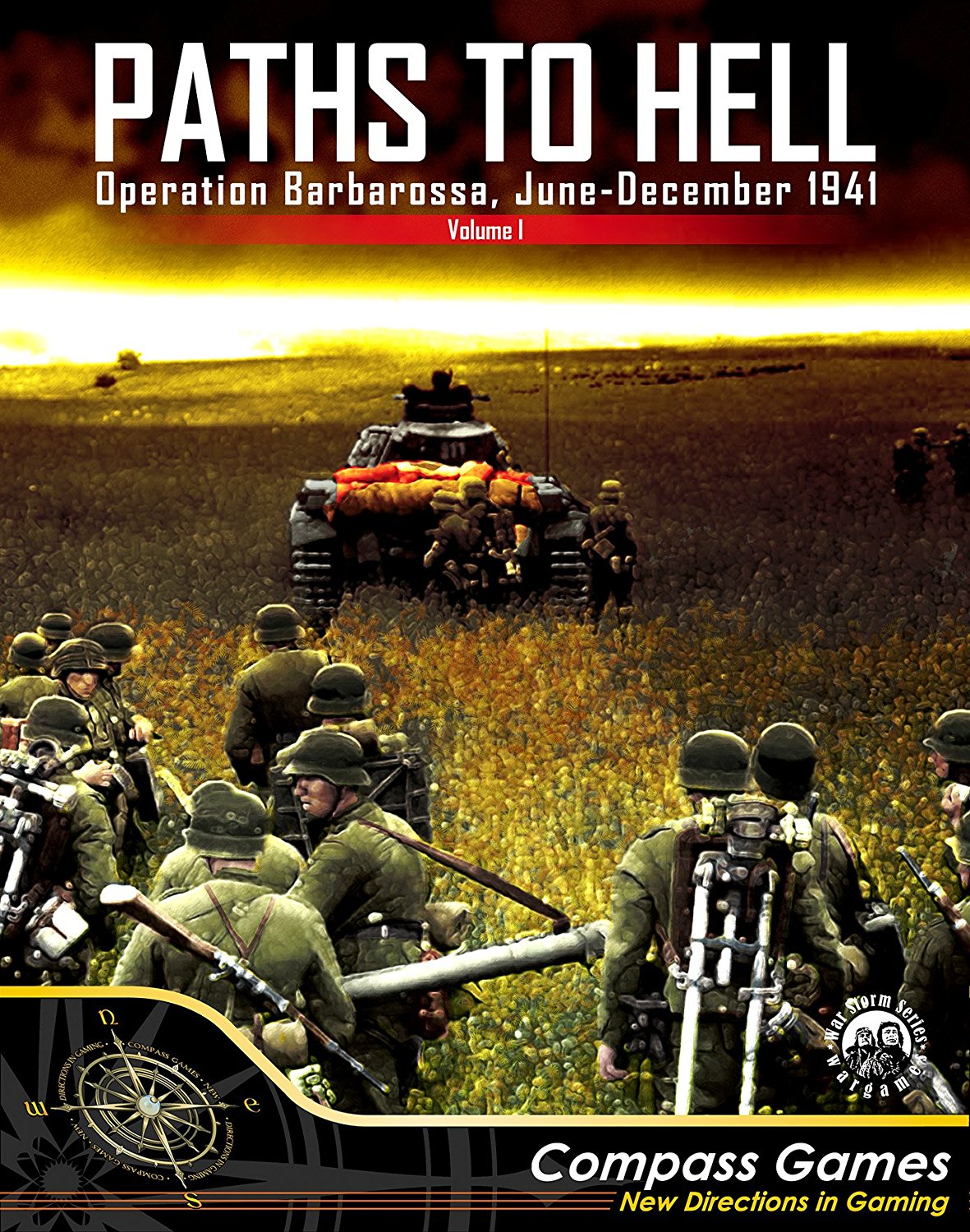 Compass Games Paths To Hell Operation Barbarossa, June-December 1941 Vol 1 1034