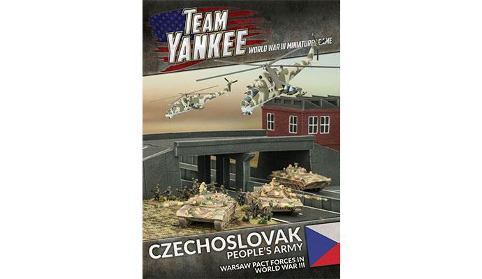 Team Yankee Czechoslovakian People's Army 24p booklet + 39 Unit Cards TY503