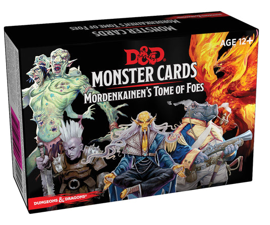 Dungeons & Dragons Mordenkainen's Tome of Foes Monster Cards GF9 C72280000