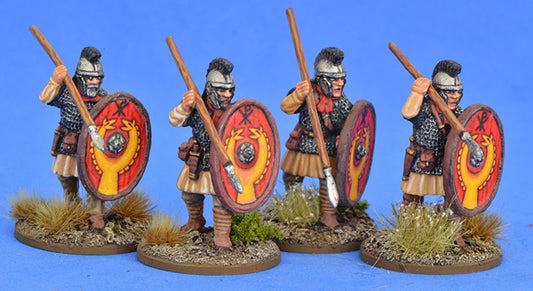Gripping Beast SAGA Roman Hearthguard on Foot (4) GPB AAR03