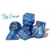 Halfsies Dice: Sky Current Dice Set
