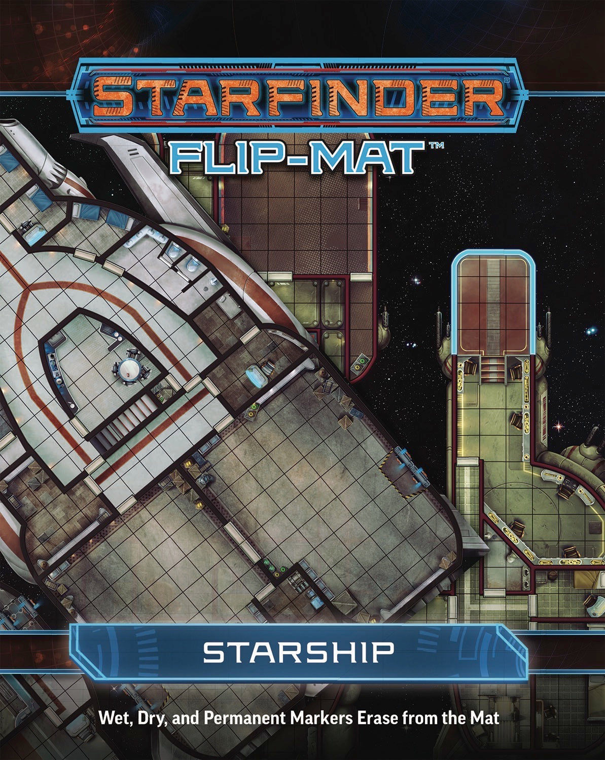 Starfinder RPG: Flip-Mat: Starship Paizo PZO 7304