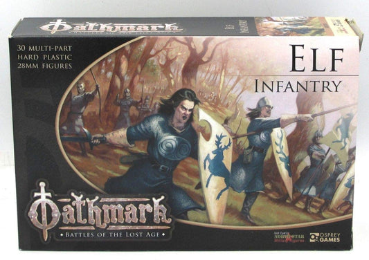 Oathmark Plastic Elf Infantry Box 30 28mm Figures OAKP301