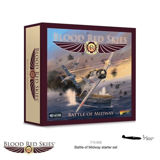 Warlord Games The Battle of Midway Blood Red Skies Starter Set WLG 771510003