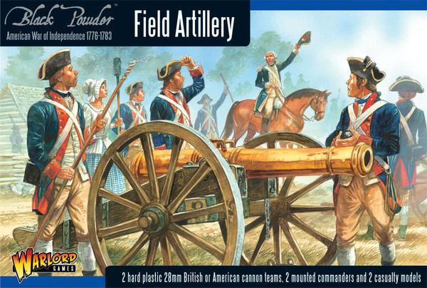 Black Powder AWI British and Continental Field Artillery and Mounted Commander