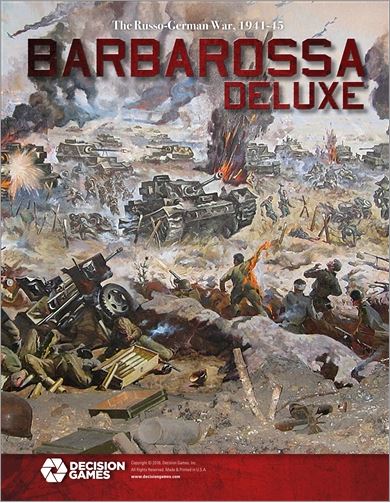 Decision Games Barbarossa Deluxe Russo-German War Board Game DCG 1410A