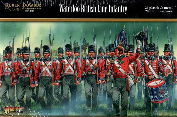 Black Powder Napoleonic British Line Infantry (Waterloo) WLG WGNBR12