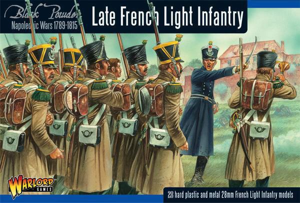 Warlord Games Black Powder 28mm Napoleonic Late French Light Infantry 302012001