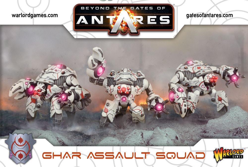 Beyond the Gates of Antares: Ghar Assault Squad Miniatures WGA-GAR-06
