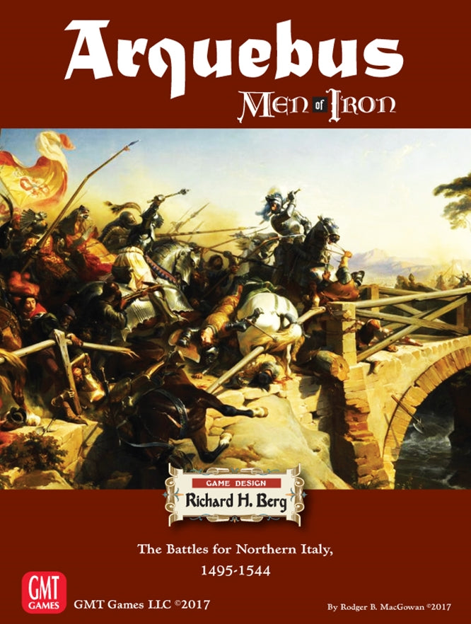 GMT Games Arquebus: Men of Iron Volume IV - Battles for Northern Italy 1712