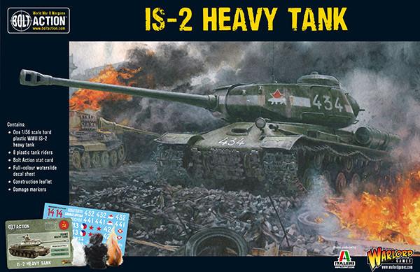 IS-2 Heavy Tank Miniature Bolt Action Warlord Games 402014002