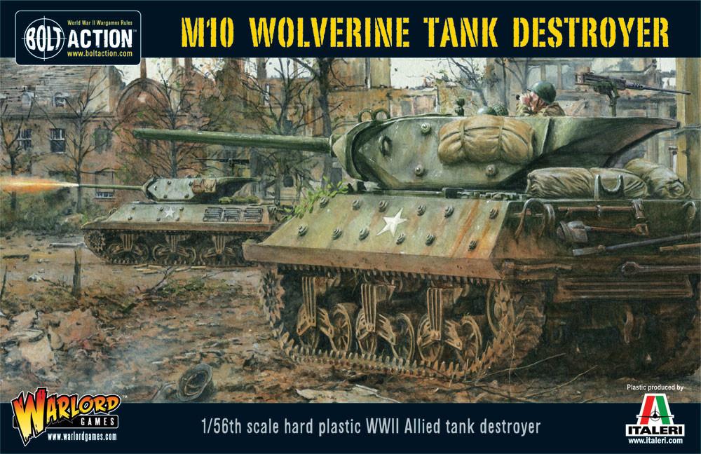 Warlord Games Bolt Action M10 Wolverine Tank Destroyer Model WLG 402013007