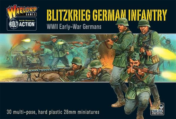Warlord Games Bolt Action German Blitzkrieg Infantry Boxed Set 402012012