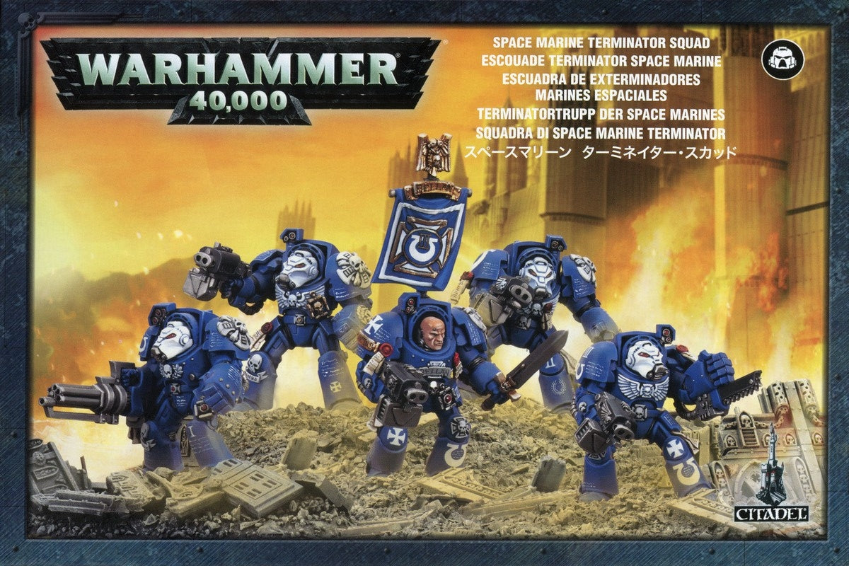 Warhammer 40k SPACE MARINE TERMINATOR SQUAD GWS 48-10