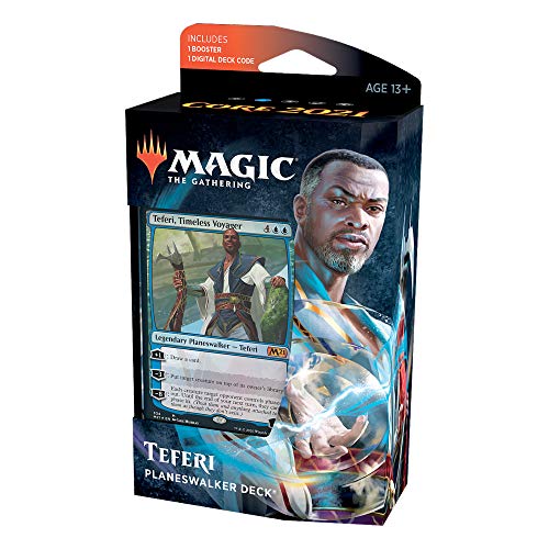 Magic The Gathering Teferi Timeless Voyager Planeswalker Deck includes Booster