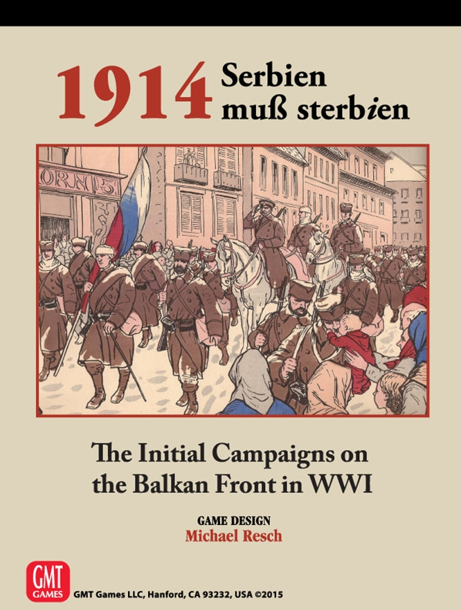 GMT Games 1914 Serbian Muss Serbien GMT 1411