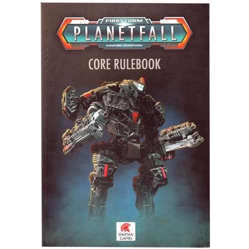 Spartan Games Planetfall Softcover Core Rulebook PFAC01
