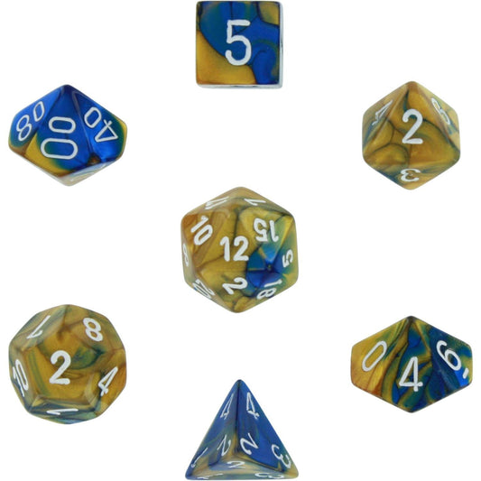 Chessex Dice 7-set Cube Gemini BuGDwh CHX 26422