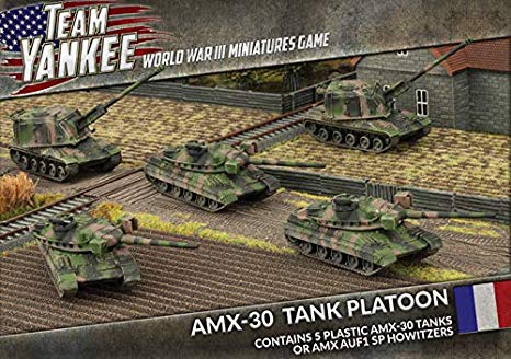 Team Yankee: French AMX-30 Tank Platoon Battlefront TFBX01