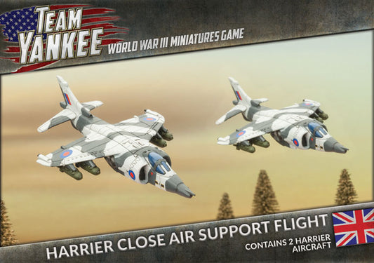 Team Yankee British Harrier Close Air Support Flight by Battlefront FOW TBBX09
