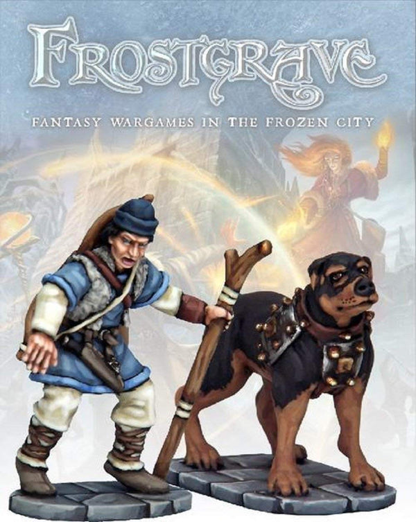 Osprey Games Frostgrave Tracker & War Hound Frozen City North Star FGV204