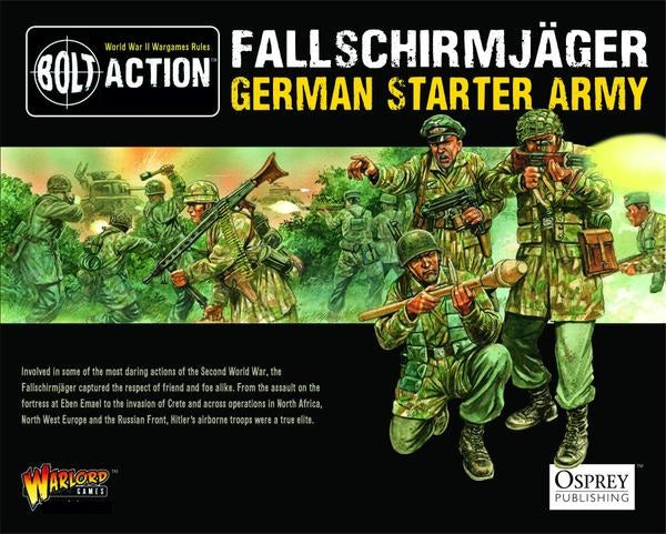 Warlord Games Bolt Action Fallschirmjager German Starter Army WLG WGB-START-11