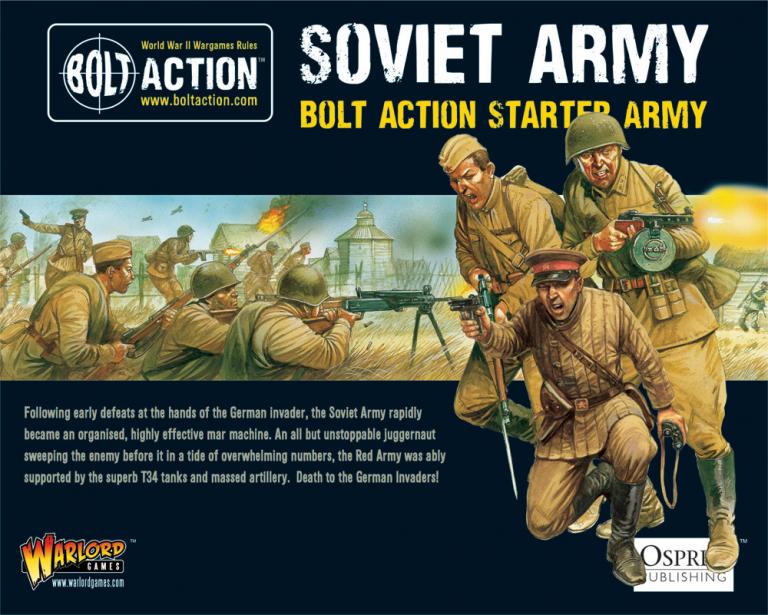 Bolt Action Russian Starter Army WLG WGBSTART05
