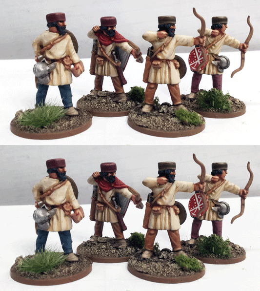 Gripping Beast SAGA Romans Pedites Bows (Warriors) (8) GPB AAR04