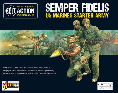 Warlord Games Bolt Action Semper Fidelis U.S. Marines Starter Army WGBSTART10