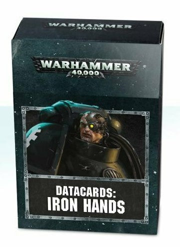 Games Workshop Warhammer 40k Iron Hands Datacards 53-46-60