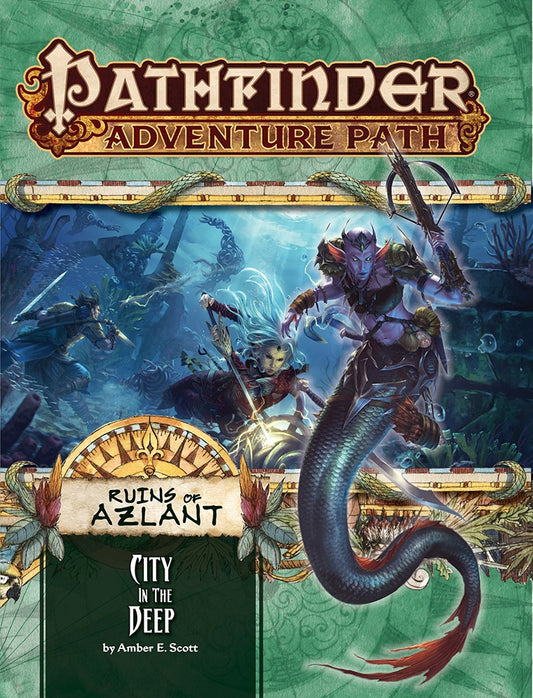 Pathfinder Ruins of Azlanta Adventure Path City in the Deep (4 of 6) pzo90124