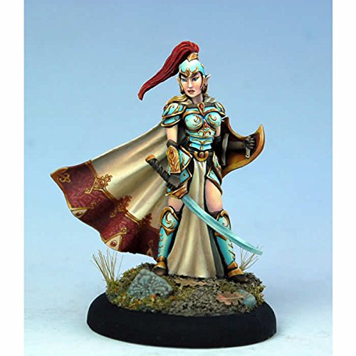 Dark Sword Miniatures Visions In Fantasy 7414 28mm Metal Female High Elf Warrior
