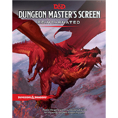 Dungeons & Dragons Reincarnated Dungeon Master's Screen WOC C36870000