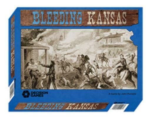 Decision Games Bleeding Kansas A Card-Driven 2-Player Strategy Game DCG 1907