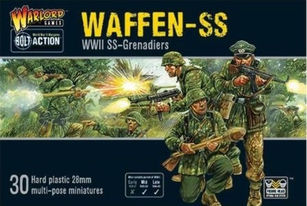 Warlord Games Bolt Action 30 Waffen SS WWII SS Grenadiers WLG 402012101