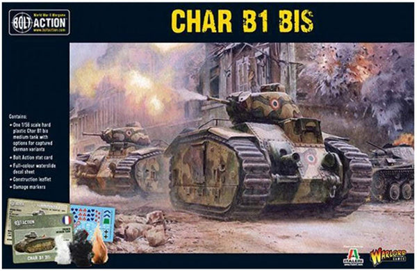 Warlord Games Bolt Action French Char B1 Bis Tank 402015502