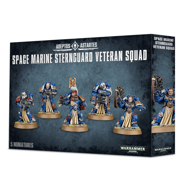 Warhammer 40k SPACE MARINES STERNGUARD VETERAN SQUAD GWS 48-19