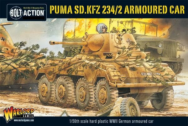 Warlord Games Bolt Action Puma Sd.kfz 234/2 Armored Car WLG 402012009