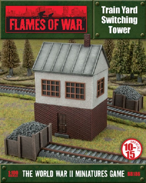 Flames of War Train Yard Switching Tower Terrain By Battlefront BB186
