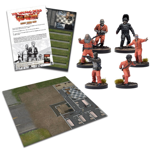 Mantic Games The Walking Dead Expansion Safety Behind Bars MGE WD011