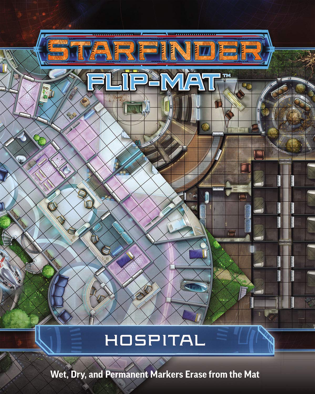 Paizo Starfinder RPG Flip-Mat Hospital PZO7310