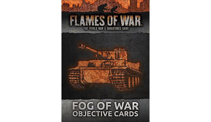 Battlefront Miniatures Flames of War Fog of War Objective Cards FOW FW007O