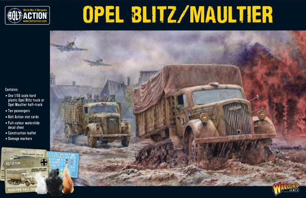 Warlord Games BOLT ACTION German Opel Blitz/Maultier model 402012018