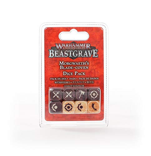 Games Workshop Beastgrave 100-96 Morgwaeth’s Blade-Coven Dice Set