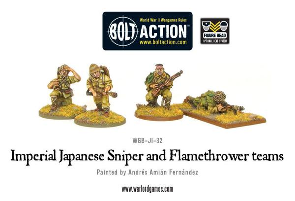 BA: Japanese Sniper & Flamethrower Team